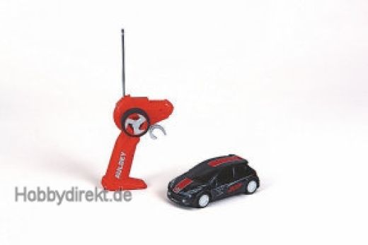 WP PEUGEOT 207 SCHWARZ/ROT M 1:28 Graupner 92013