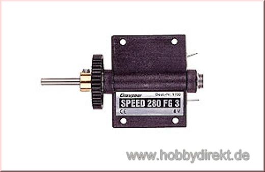 SPEED 280 FG 3 6 V Graupner 1700