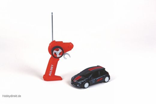 WP PEUGEOT 207 SCHWARZ/ROT M 1:28 Graupner 92013