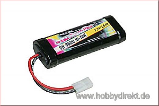 GM Power Pack 7,2V/3600 mAh JST-Stecker Graupner 98900