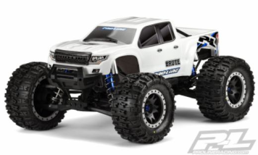 Body Brute Bash Armor White X-Maxx (Zuschnitt) PRO-LINE RACING PRO351317