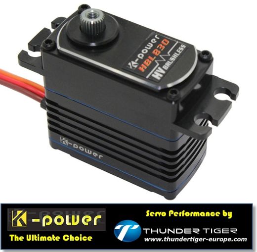 K-POWER by TTE Servo HV Brushless Digital HBL830 Thunder Tiger 042HBL830