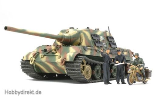 1:35 Jagdtiger Mit.Prod.Carius m.Figur Tamiya 35307 300035307