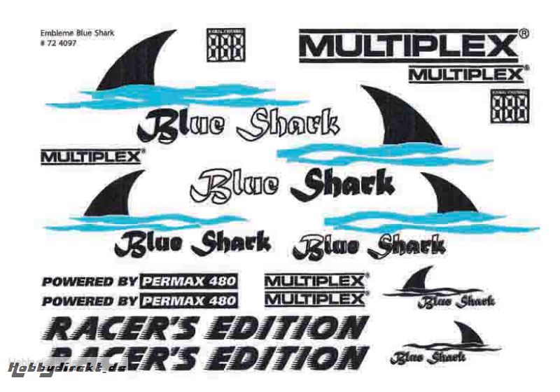 Dekor Blue Shark Multiplex 724097