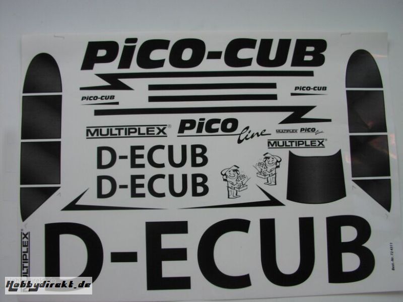 Dekorsatz PiCO-Cub Multiplex 724311