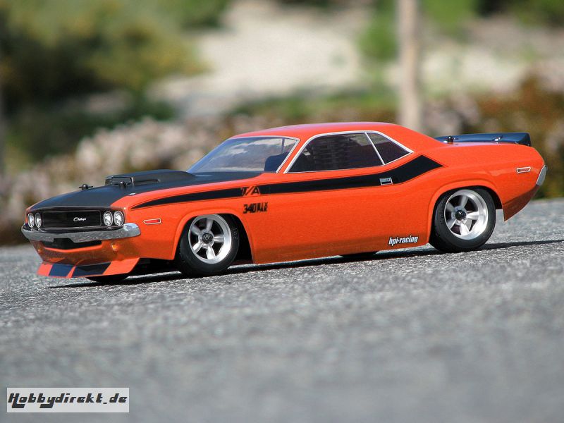 Dodge Challenger 1970 Karosserie (200mm) HPI 105106