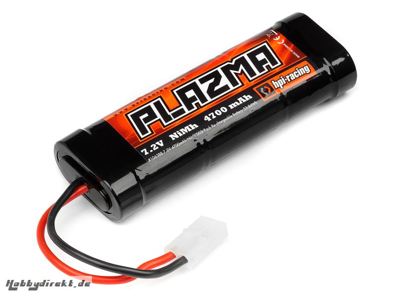 Plazma 7.2V 4700mAh NiMh Akku Pack 33.84Wh HPI 106388