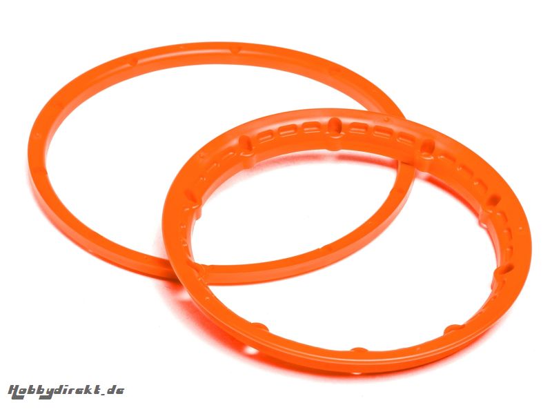 HD Bead Lock Felgenringe (Baja/Orange/2St) HPI 117334