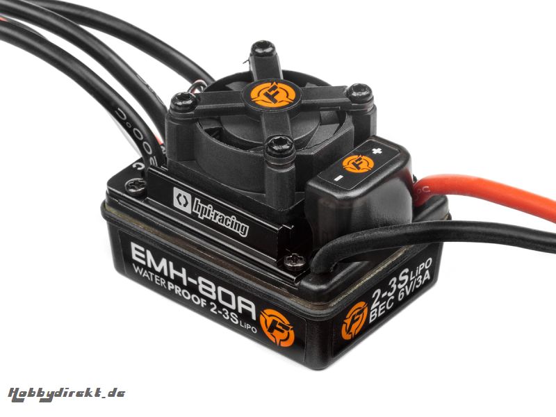 Flux EMH-80A Brushless Fahrtenregler wasserdicht hpi racing H120026