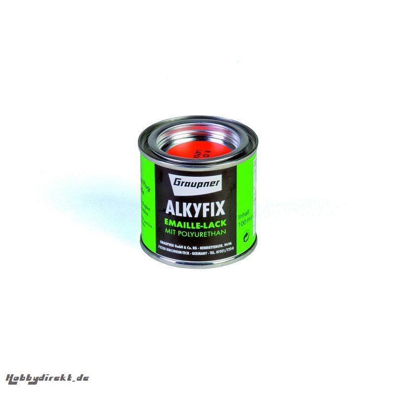 Alkyfix-Emaillel. rot 100ml Graupner 1470.2