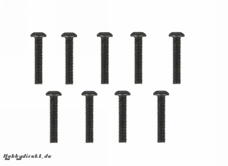 Schraube Innensechskant Rundkopf M3x16 9 Graupner 16520.12