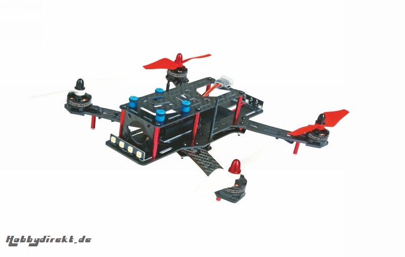 QUADROCOPTER ALPHA 250Q RACE mit GR-18 Graupner 16520.HOTT