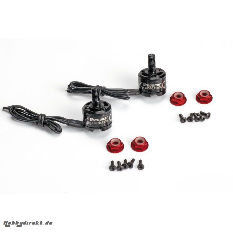 ULTRA PRO 1306 2300KV BL Motor linksgew.(2 Stück) Graupner 16570.2300L