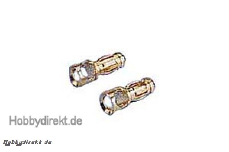 G3,5-Stecker vergoldet (250 Stück) Graupner 2970.250