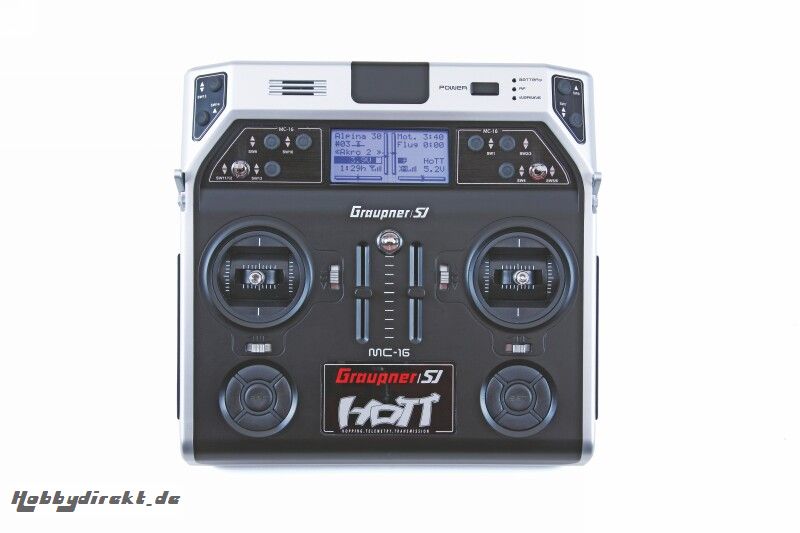 MC-16 Graupner/SJ HoTT Fernsteuerung 2,4 GHz Graupner 33016.FR