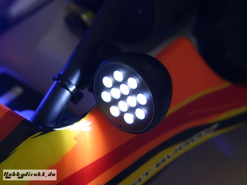 LED Licht mit Batterieanzeige (Weiss) HPI 336