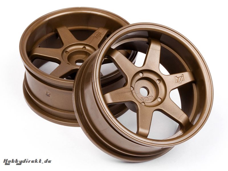 TE37 Felge 26mm (Bronze/6mm Offset) HPI 3848