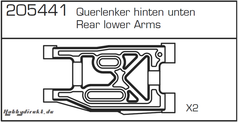 CY-2 Querlenker hinten/unten Carson 500205441