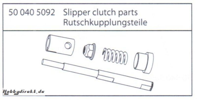 Rutschkupplungs-Teile Carson 405092