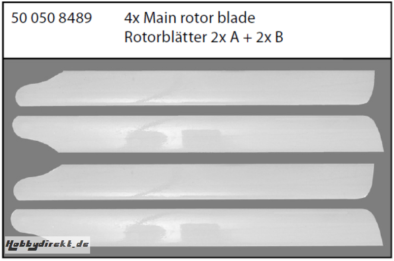 Rotorblätter Agusta 4 St. Carson 508489 500508489