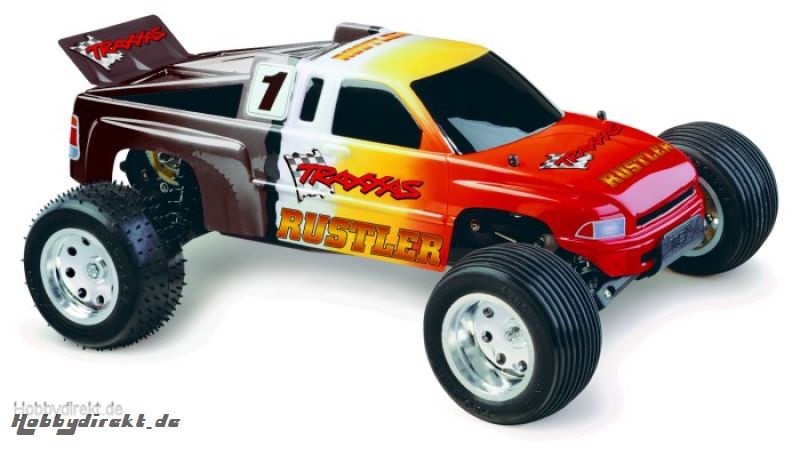 RTR RUSTLER - ELECTRIC STADIUM TRUCK RTR - mit E.S.C.