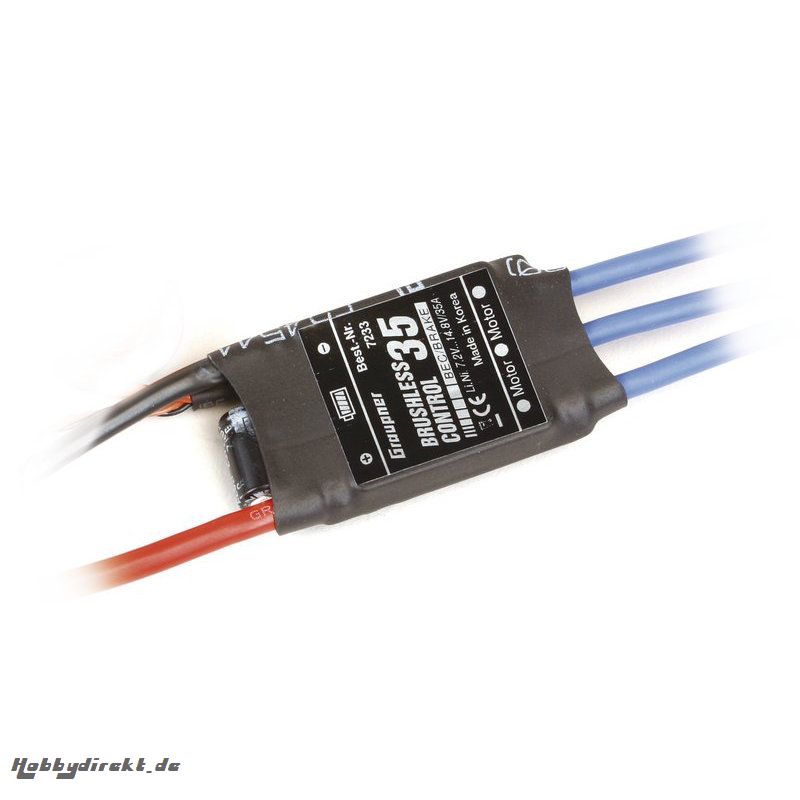 Regler BRUSHLESS CONTROL 35 SBEC G3,5 Graupner 7233.G35