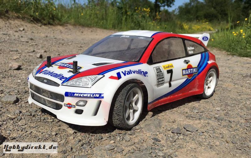 Ford Focus WRC Karosserie 200mm HPI 7412