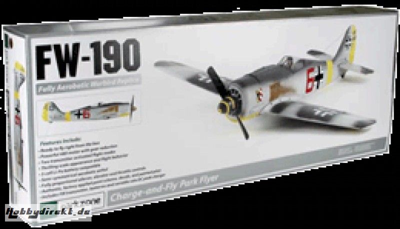 Focke Wulf 190 RTF(Intl Versi PKZ1600 JSB Hangar9 E-Flite Scorpio