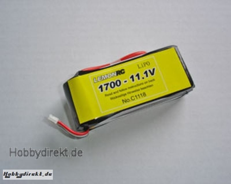 Lemon RC 1800 - 11,1V Lipo Lithium Polymer Akku