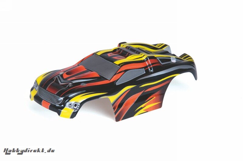 Car body for LEOPARDXXS black/ Graupner 90120.32