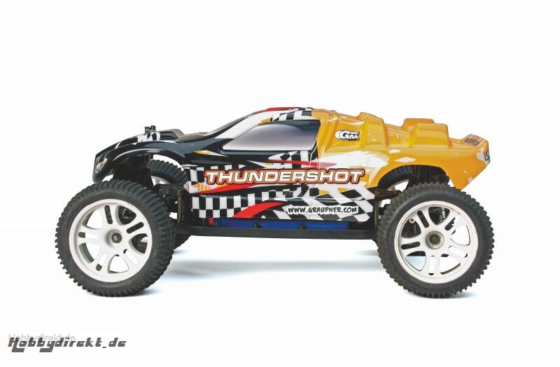 WP THUNDERSHOT TRUGGY Brushless elektro Offroad Truggy Maßstab 1:10 Graupner 90373.RTR