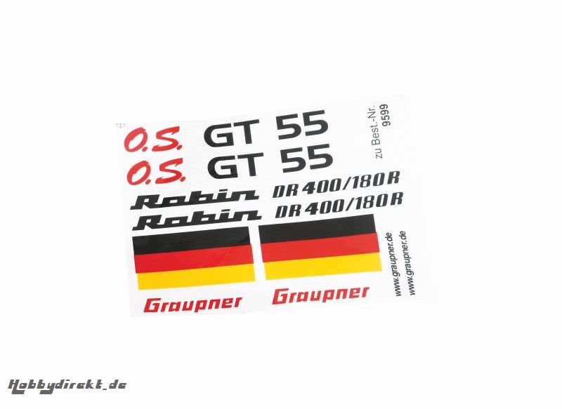 Dekorbogen zu Jodel Graupner 9585.14