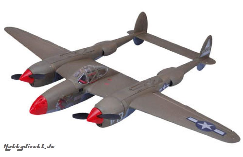 P-38 Lightning - EP Kit Phase3