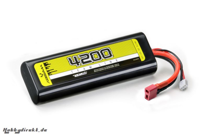 LiPo Stick Pack 7.4V-30C 4200 Hardcase (T-Plug) Absima 4140003