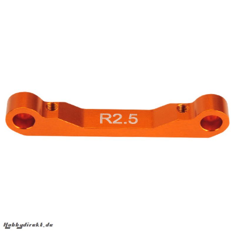 Aluminium Querlenkerhalter hinten R2.5 Comp. Onroad Absima TU1008