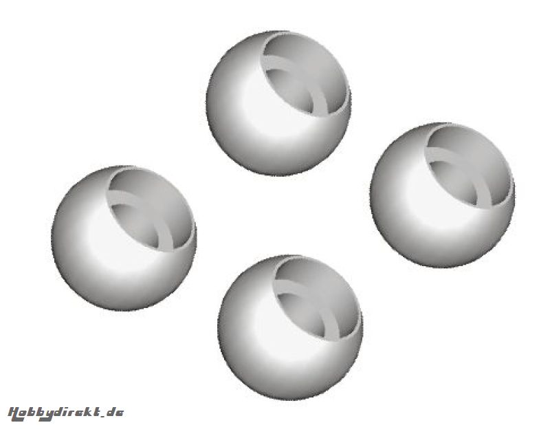 Querlenker-Kugelaufnahmen 4 Stck. Robbe 20440038