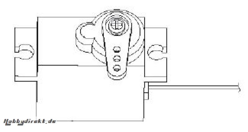 Servo 9g/400mm PC-6 Robbe 26230012