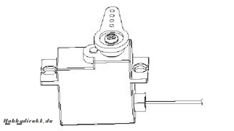 Servo 17g/400mm HMG PC-6 Robbe 26230013