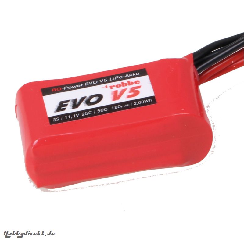 RO-POWER EVO V5 25(50)C 11,1 VOLT 3S 180MAH LIPO AKKU Robbe 6508