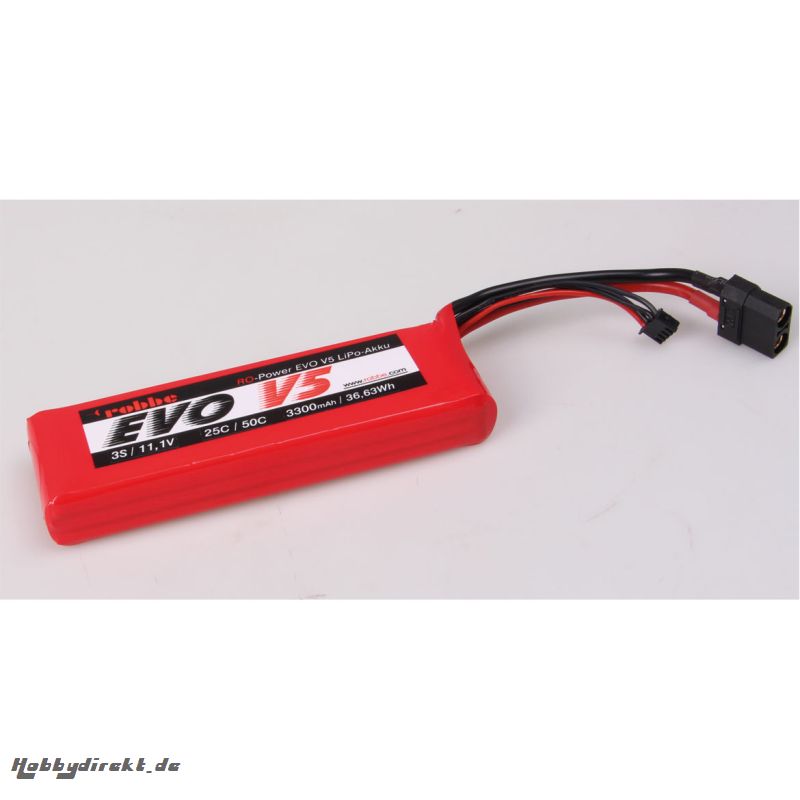 RO-POWER EVO V5 25(50)C 11,1 VOLT 3S 3300MAH LIPO AKKU Robbe 6540