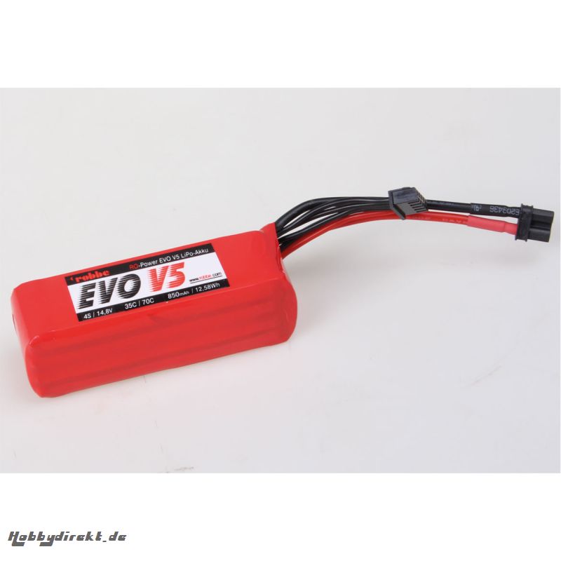 RO-POWER EVO V5 35(70)C 14,8 VOLT 4S 850MAH LIPO AKKU Robbe 6550