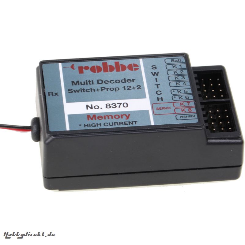 Multi-Switch-Prop 12+2 Decoder Memory Robbe 8370