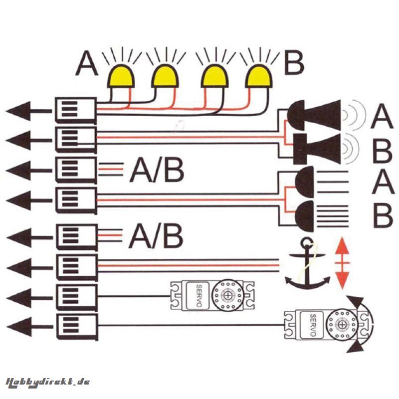 Multi-Switch-Prop 12+2 Decoder Memory Robbe 8370