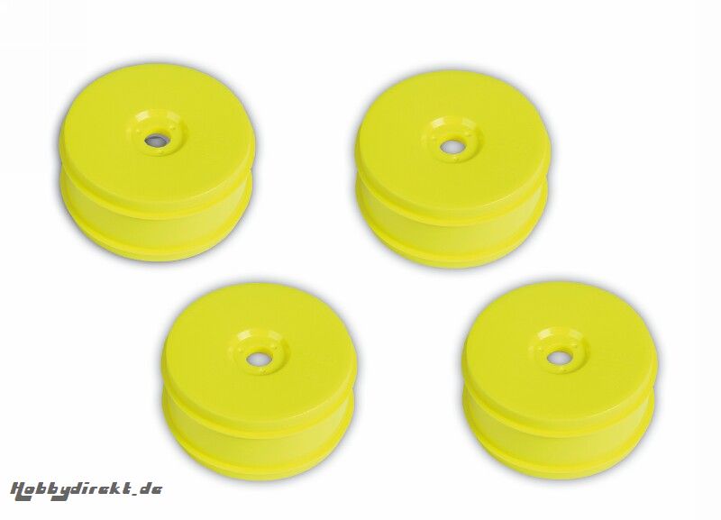 1:8 Buggy off-roadwheels yellow 4 pcs Graupner BE2200