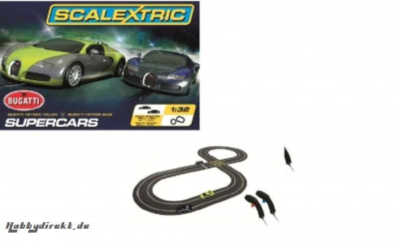 SCALEXTRIC Super Cars Set Carson 1297 500001297