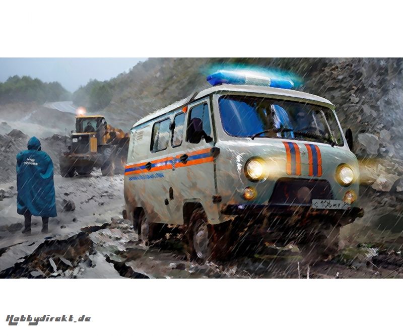 1:43 UAZ 3909 Emergency service Carson 43002 500043002