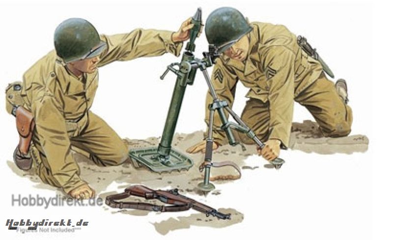 1:6 US M2 Mörser & Sturmgewehr M1 Garand Carson 75024 500075024