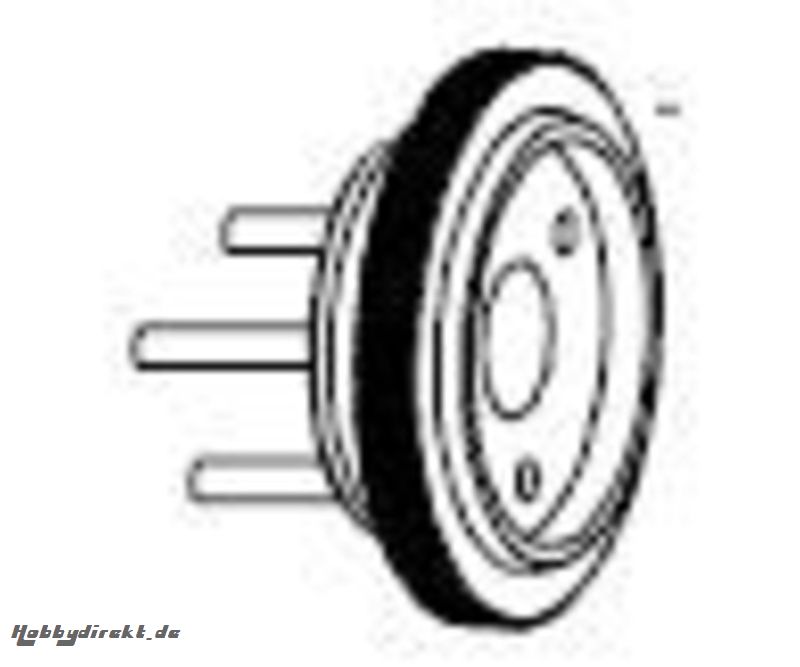 Schwungscheibe silber CY2 Carson 205695