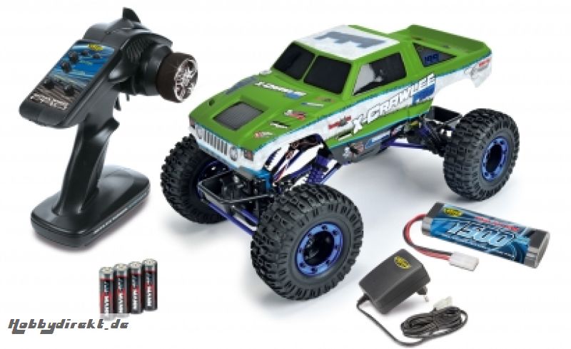 1:10 XCrawlee 4WD 100%RTR 2.4 äGreen Carson 404068 500404068