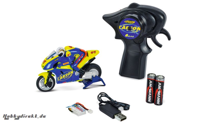 Micro Bike 2.4G 100% RTR Carson 404125 500404125